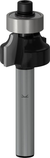 BOSCH PRO Abrundfräser, R 1/8", Schaft 1/4"