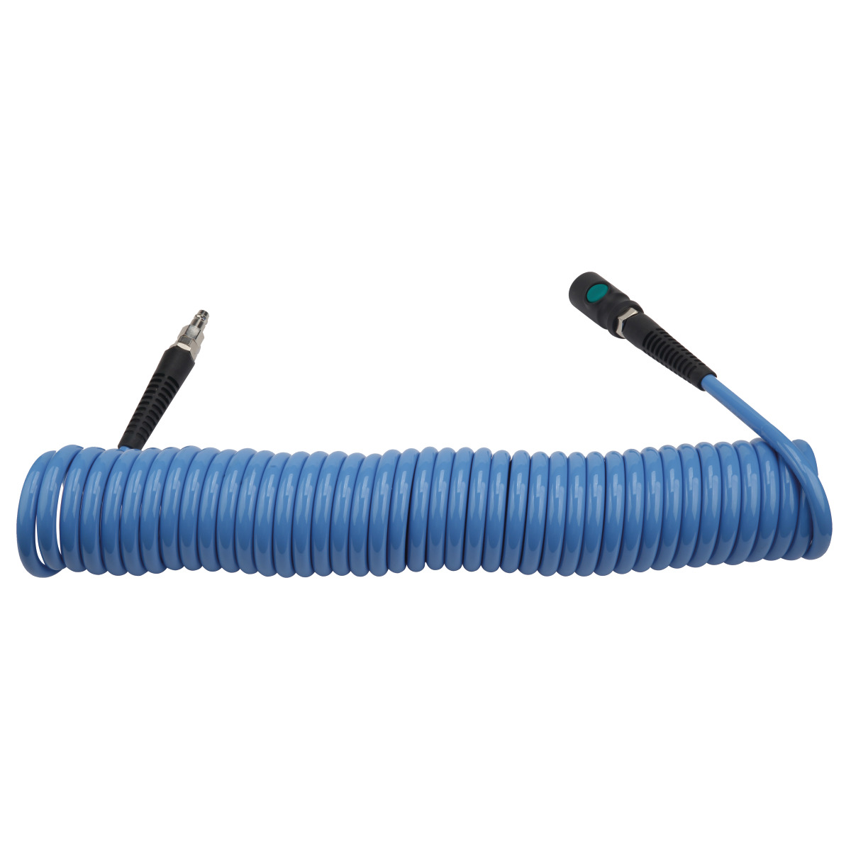 AIRCRAFT Spiralschlauch PU 8x12mm 10m mit Einhand-Sicherheitskupplung AIRCRAFT Spiralschlauch PU 8x12mm 10m mit Einhand-Sicherheitskupplung