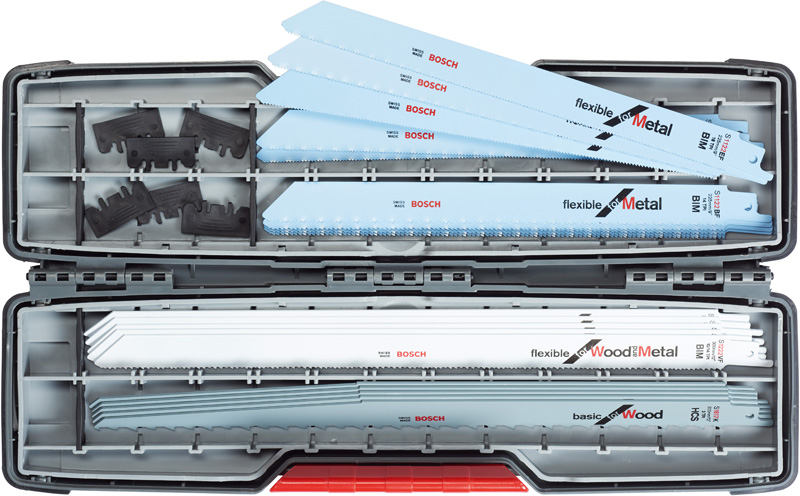 BOSCH 20-tlg. Säbelsägeblatt-Set, ToughBox für Wood and Metal BOSCH 20-tlg. Säbelsägeblatt-Set, ToughBox für Wood and Metal
