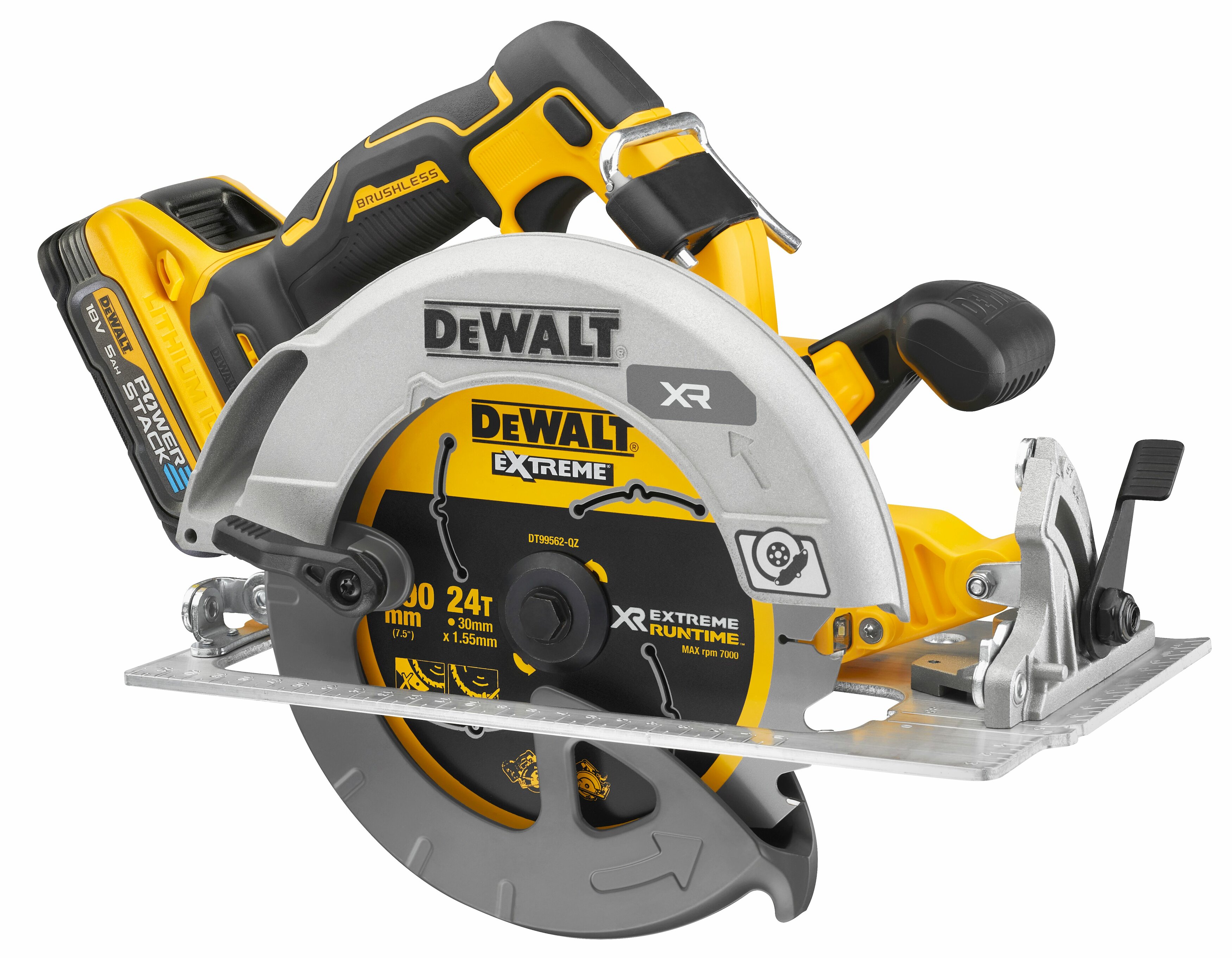 DEWALT Akku-Handkreisäge 18V/5Ah DCS573H2T-QW DEWALT Akku-Handkreisäge 18V/5Ah DCS573H2T-QW