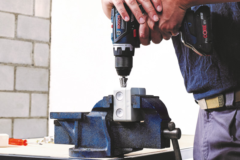 BOSCH Stufenbohrer HSS, 4 - 12 mm, 6 mm, 50 mm, 5 Stufen
