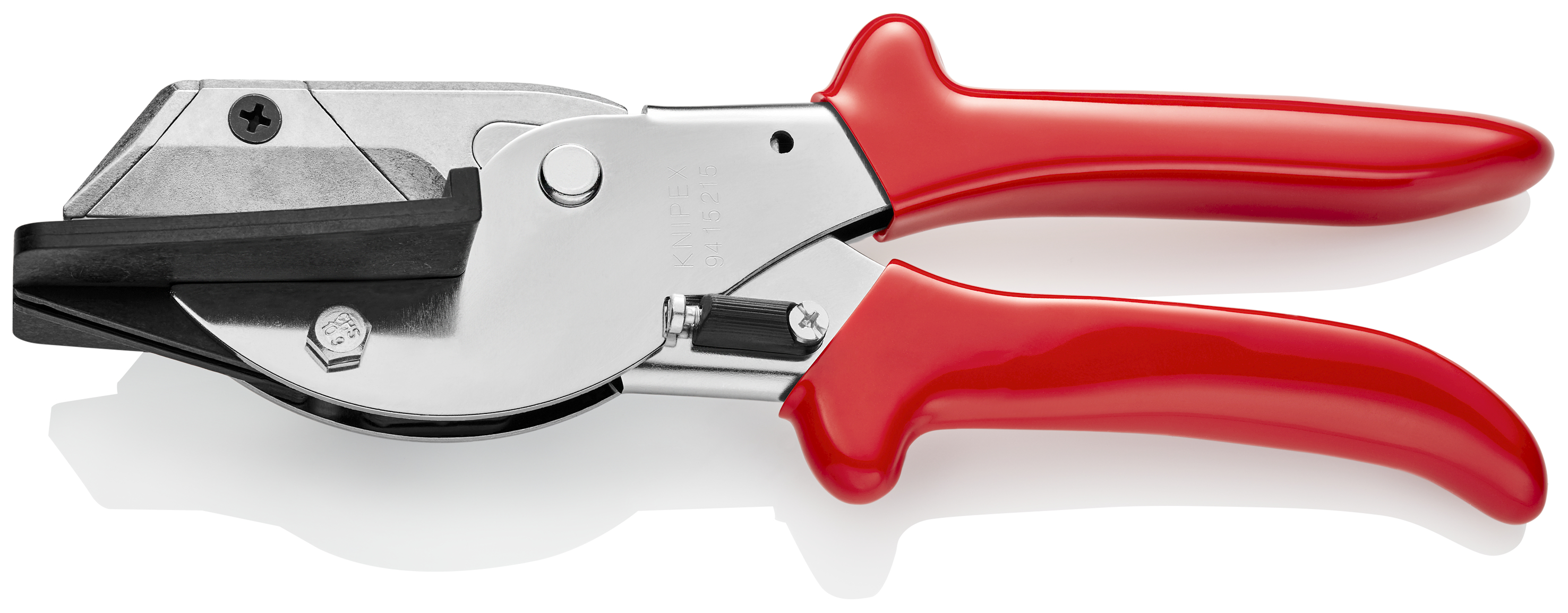 KNIPEX KNIPEX 94 15 215 Schneider für Flachbandkabel 215 mm verchromt mit Kunststoff-Hüllen