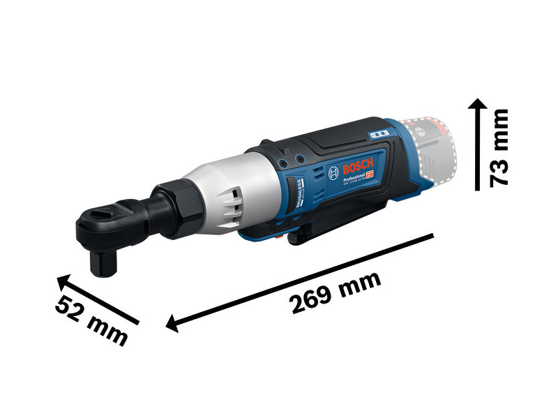 BOSCH Akku-Ratschenschrauber GRC 12V-60 1/2 SN BOSCH Akku-Ratschenschrauber GRC 12V-60 1/2 SN