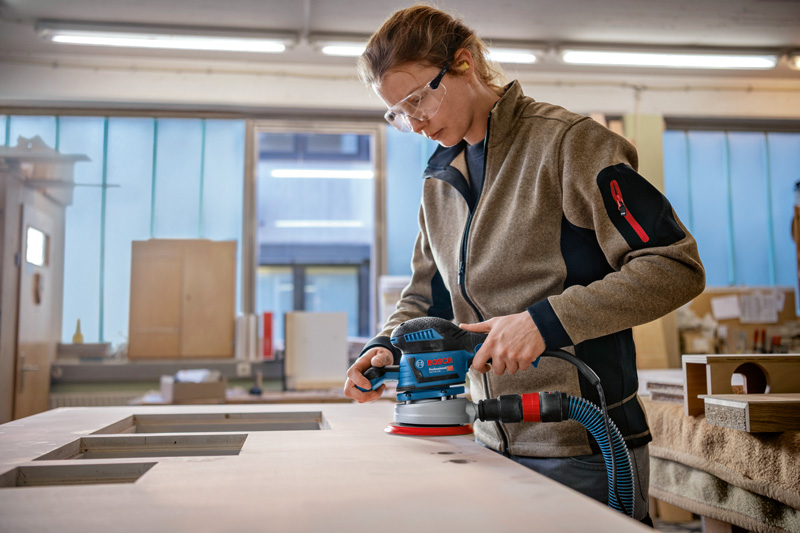 BOSCH Exzenterschleifer GEX 40-150 in L-BOXX