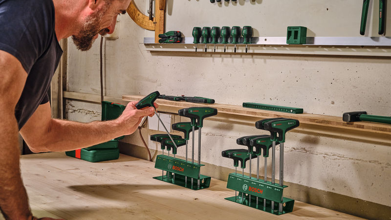 BOSCH Handwerkzeuge Torx-Schraubendreher-Set mit T-Griff 7-teilig