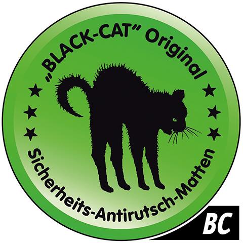 BLACK-CAT Antirutsch-Matte 1x10m
