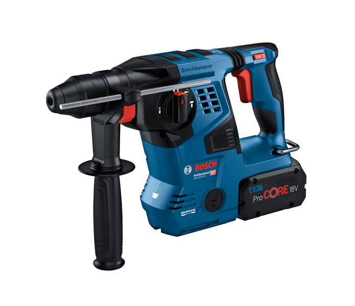 BOSCH Akku-Bohrhammer mit SDS plus GBH 18V-28 C in L-BOXX