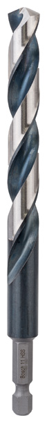 BOSCH HSS Spiralbohrer mit Sechskantschaft 11,0 mm BOSCH HSS Spiralbohrer mit Sechskantschaft 11,0 mm