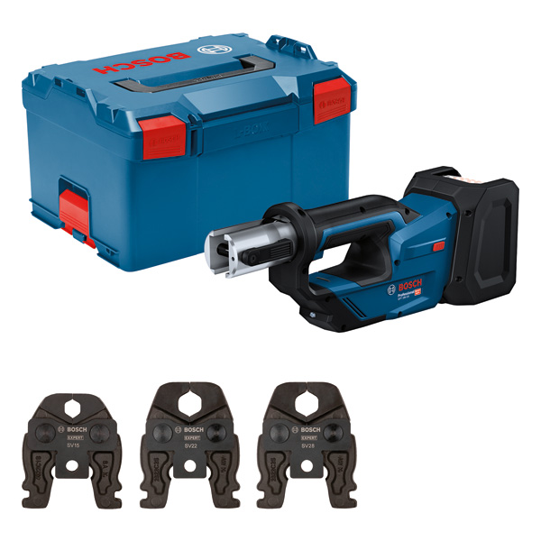 BOSCH Akku-Presswerkzeug GPT 18V-19, L-BOXX 238, Kit SV