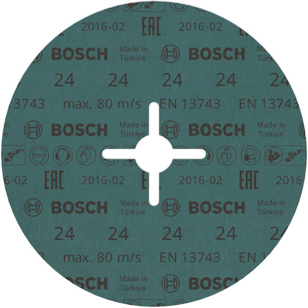BOSCH PRO R574 Fiberscheibe, 180 mm, G24