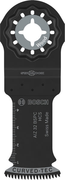 BOSCH AIZ 32 BSPC Holz Tauchsägeblatt, Starlock, 32 x 50 mm, 5-tlg.