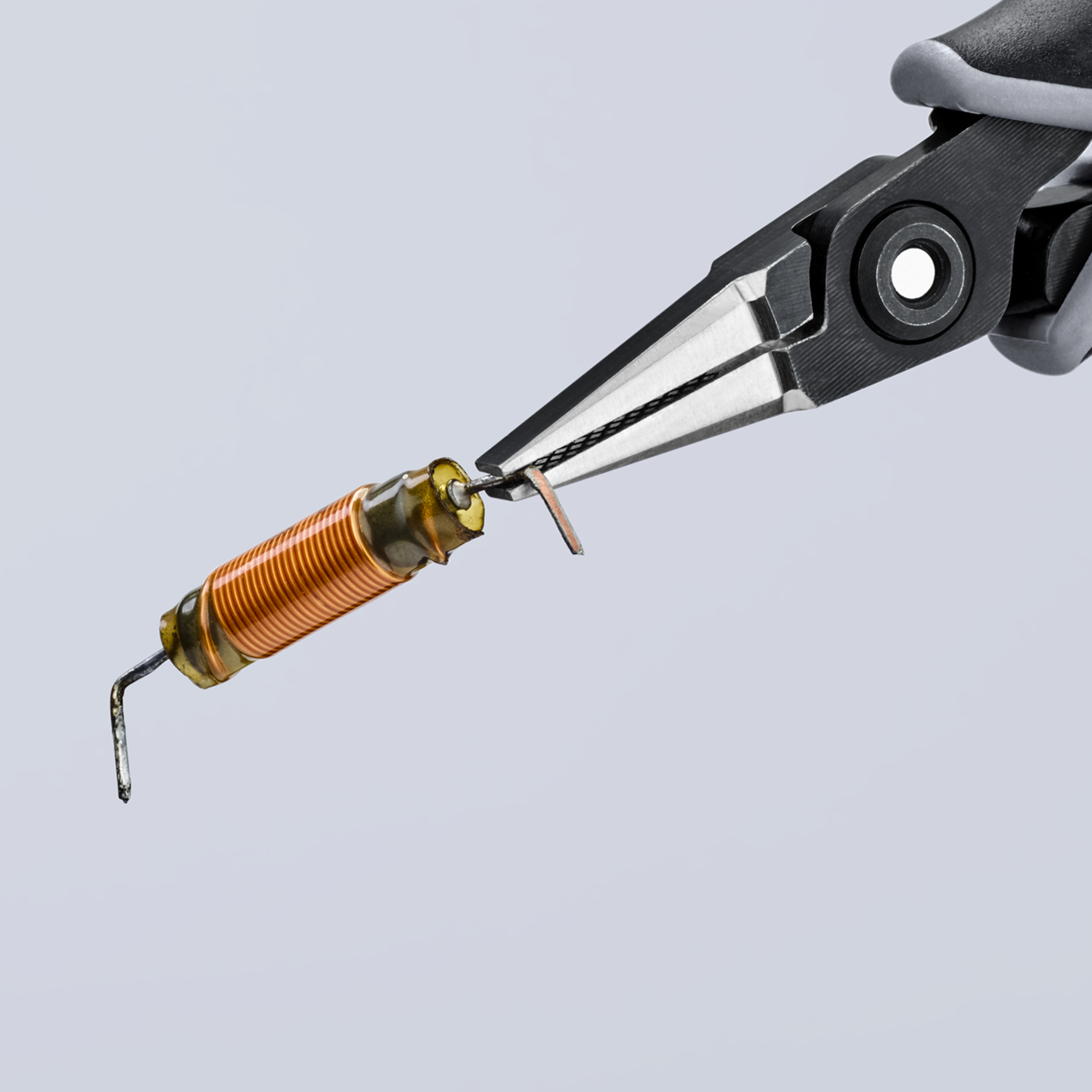 KNIPEX KNIPEX 34 42 130 ESD Präzisions-Elektronik-Greifzange ESD 130 mm brüniert mit Mehrkomponenten-Hüllen poliert KNIPEX KNIPEX 34 42 130 ESD Präzisions-Elektronik-Greifzange ESD 130 mm brüniert mit Mehrkomponenten-Hüllen poliert