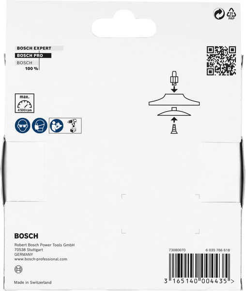 BOSCH PRO Stützteller, 125 x 8 mm