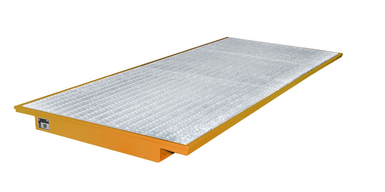 BAUER Einhängewanne EHW 3300, lackiert, Gelborange BAUER Einhängewanne EHW 3300, lackiert, Gelborange