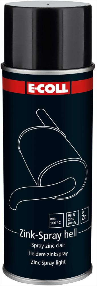 E-COLL Zink-Spray hell 400ml silbergrau E-COLL