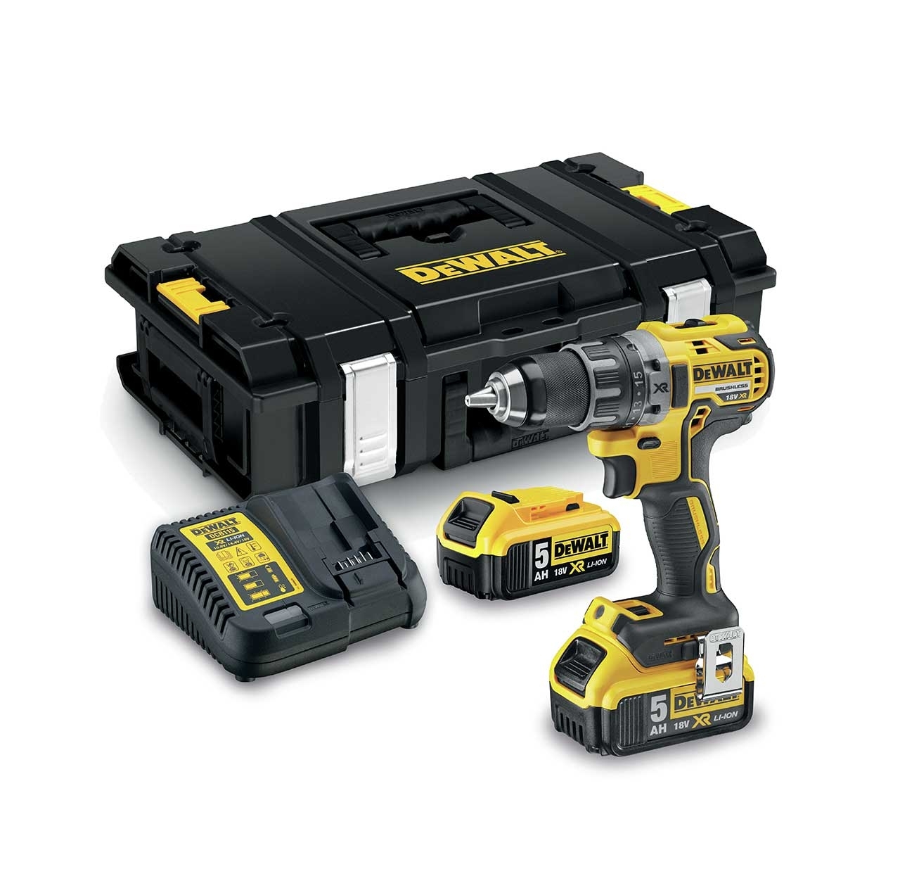 DEWALT Akku-Bohrschrauber DCD791P2-QW 18V / 5 Ah DEWALT Akku-Bohrschrauber DCD791P2-QW 18V / 5 Ah