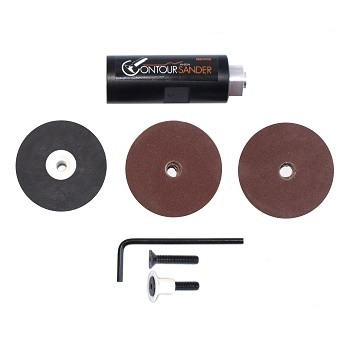 ARBORTECH Contour Sander Set - Konturschleifer mit Schleifpads (Winkelschleifer)