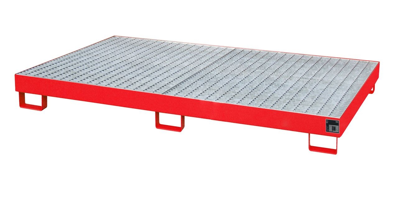 BAUER Regalwanne RW-GR 2200-1, lackiert, Feuerrot BAUER Regalwanne RW-GR 2200-1, lackiert, Feuerrot
