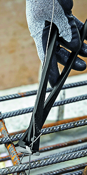 KNIPEX KNIPEX 99 10 300 Kraft-Monierzange hochübersetzt 300 mm schwarz atramentiert poliert