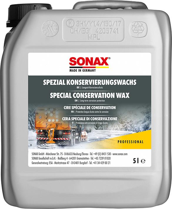 SONAX SONAX Spezial Konservierungs-Wachs 5 Liter SONAX SONAX Spezial Konservierungs-Wachs 5 Liter
