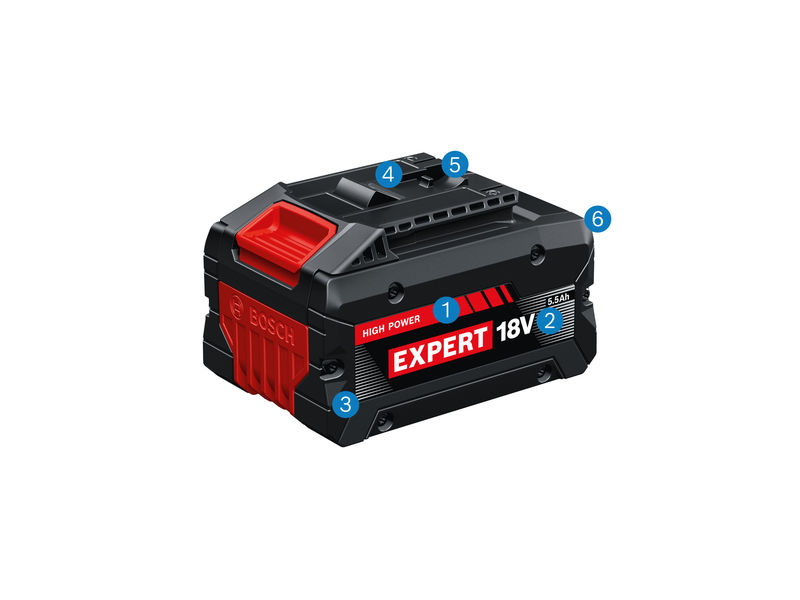 BOSCH Akkupack 4x EXBA18V-55 BOSCH Akkupack 4x EXBA18V-55