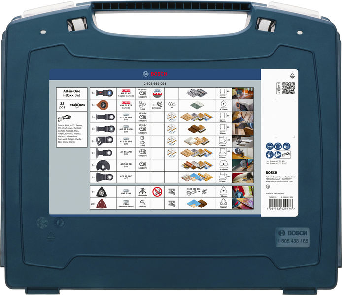 BOSCH All-in-One i-Boxx-Set, 33-tlg. BOSCH All-in-One i-Boxx-Set, 33-tlg.