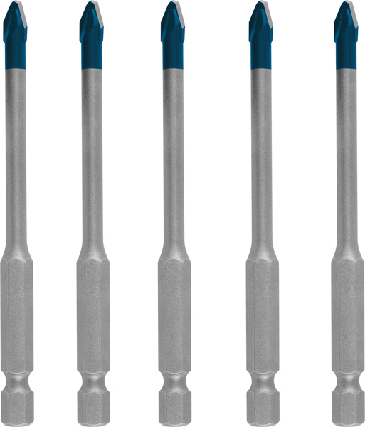 BOSCH EXPERT HEX-9 Hard Ceramic Bohrer-Set, 5x90 mm, 5-tlg.