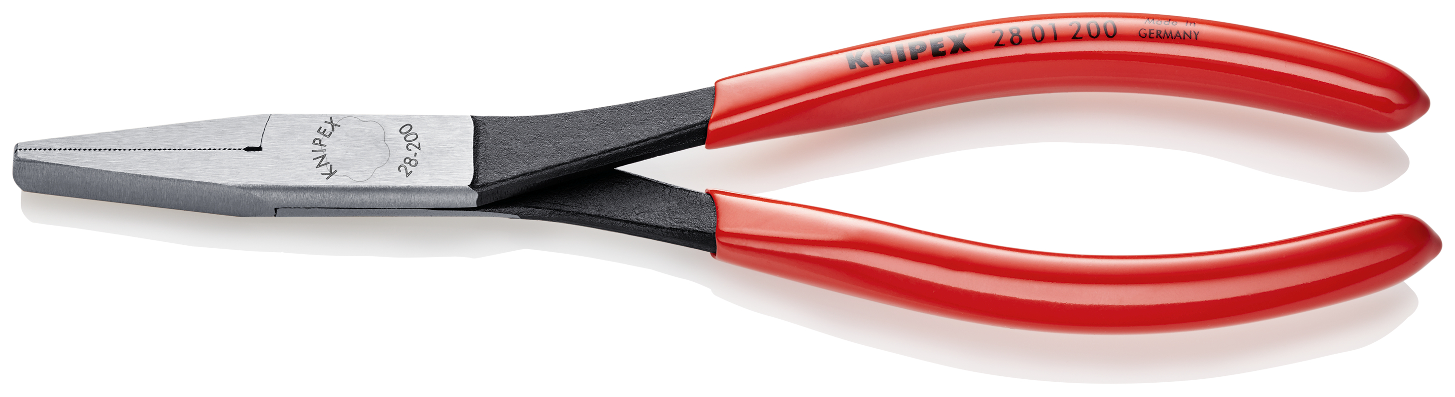 KNIPEX KNIPEX 28 01 200 Montierzange 200 mm schwarz atramentiert mit Kunststoff überzogen poliert