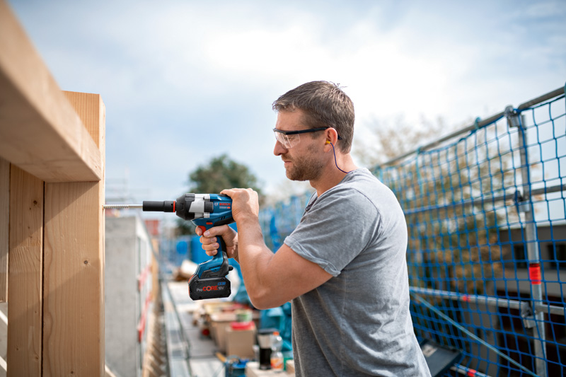 BOSCH Akku-Drehschlagschrauber GDS 18V-1050 H in L-BOXX, 2x 8,0Ah ProCORE Akkupack BOSCH Akku-Drehschlagschrauber GDS 18V-1050 H in L-BOXX, 2x 8,0Ah ProCORE Akkupack