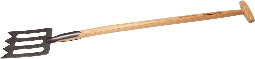 KRUMPHOLZ WERKZEUGFRABRIK SEIT 1799 Gärtner Spork mit Eschen-T-Stiel KRUMPHOLZ WERKZEUGFRABRIK SEIT 1799 Gärtner Spork mit Eschen-T-Stiel