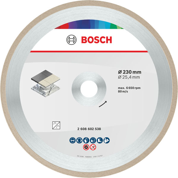 BOSCH Ceramic Trennscheibe, 230 x 7 mm, Bohrung 25,4 mm