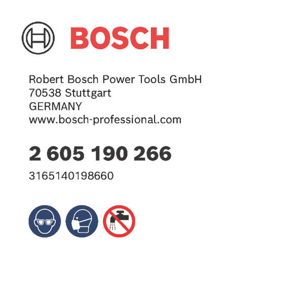 BOSCH Filterdeckel zu Staubbox HW3