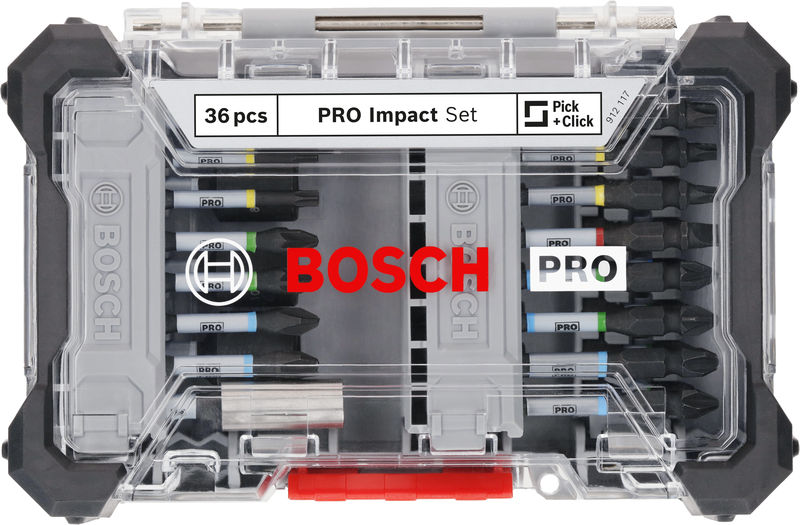 BOSCH PRO Impact Schrauberbit Set, 36-tlg.