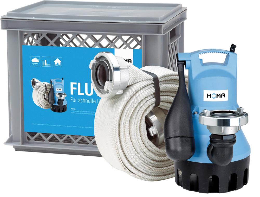 HOMA Flut-Set mit Pumpe C150WAinkl. Tragebox & Schlauch HOMA Flut-Set mit Pumpe C150WAinkl. Tragebox & Schlauch