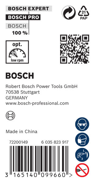 BOSCH PRO Wood Holzspiralbohrer, 18 x 340 x 400 mm