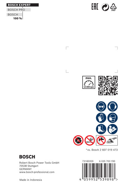 BOSCH EXPERT Hard Ceramic Diamanttrennscheibe, 115x22,23 mm