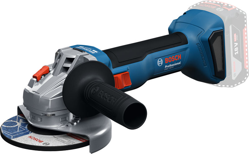 BOSCH Akku-Winkelschleifer GWS 18V-8, L-BOXX 136
