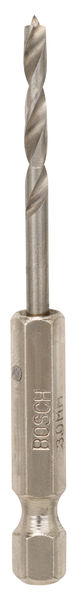 BOSCH PRO Wood HSS-Holzspiralbohrer, 3x25x73 mm