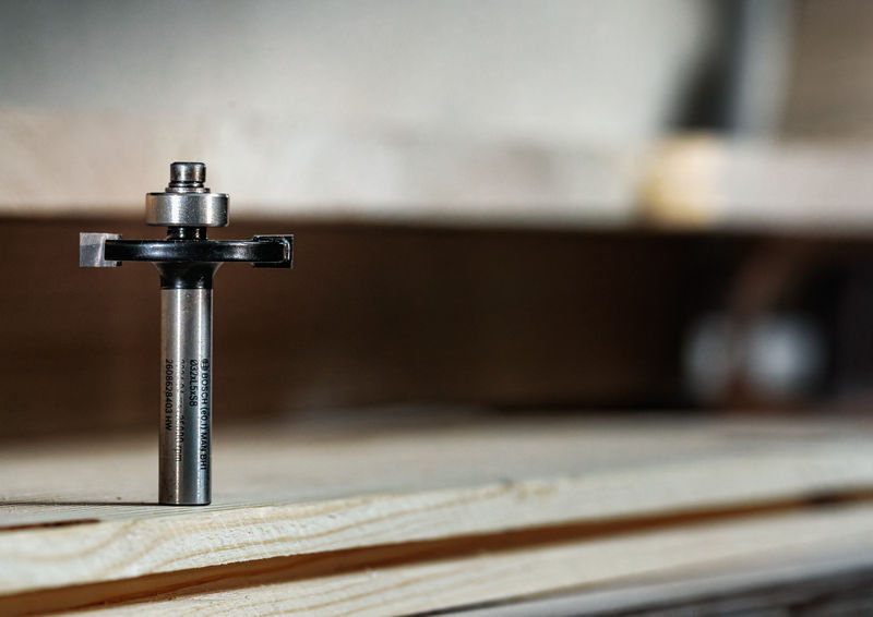 BOSCH PRO Nutfräser, L 1/4", Schaft 1/4"