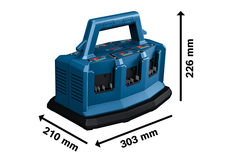 BOSCH Multi-Ladegerät GAL 18V6-80 BOSCH Multi-Ladegerät GAL 18V6-80