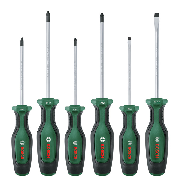 BOSCH Handwerkzeuge Schraubendreher-Set, 6-tlg.