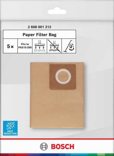 BOSCH Papierbeutel für Staubsauger