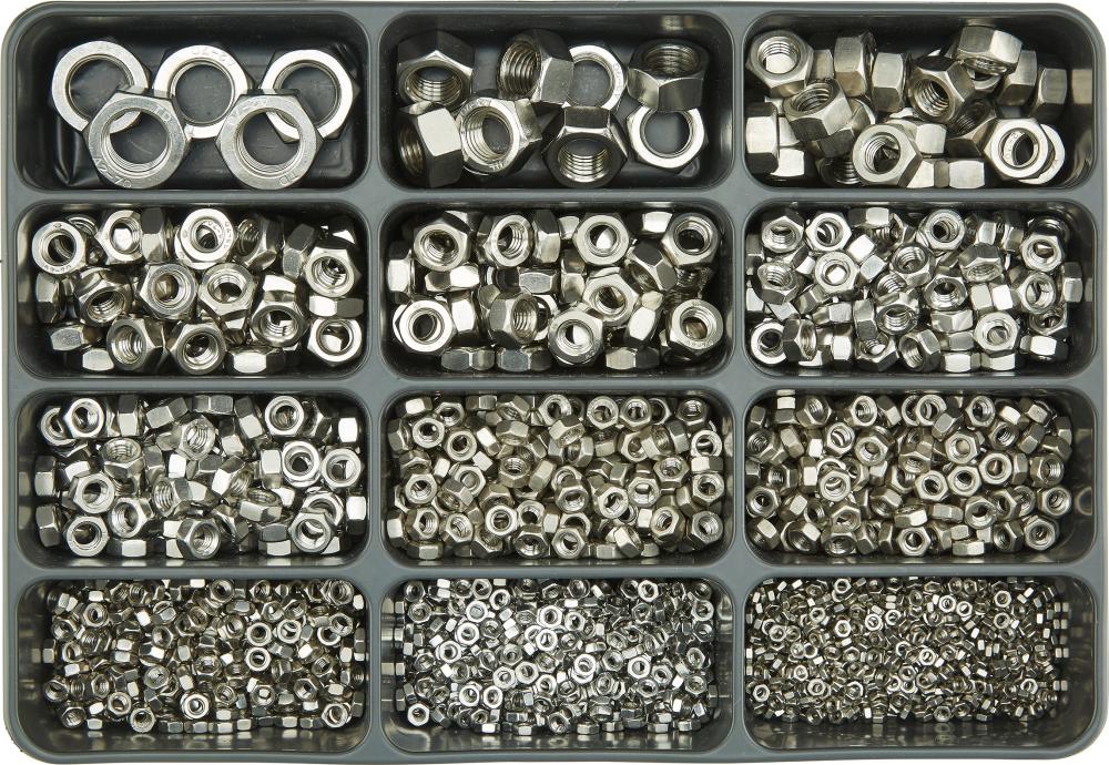 E-NORMPRO E-NORM Montagekoffer 46 DIN 934 Edelstahl A2 E-NORMPRO E-NORM Montagekoffer 46 DIN 934 Edelstahl A2