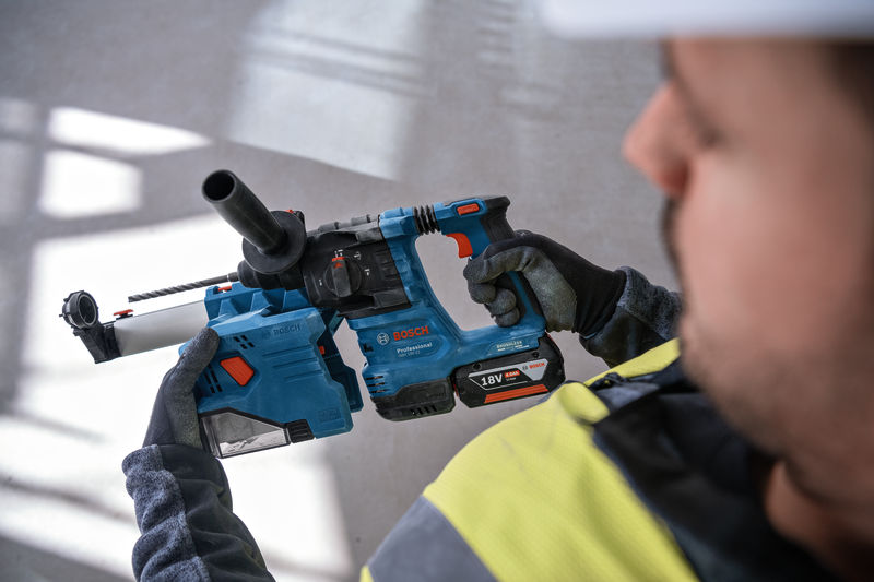 BOSCH Akku-Absaugvorrichtung GDE 18V-12