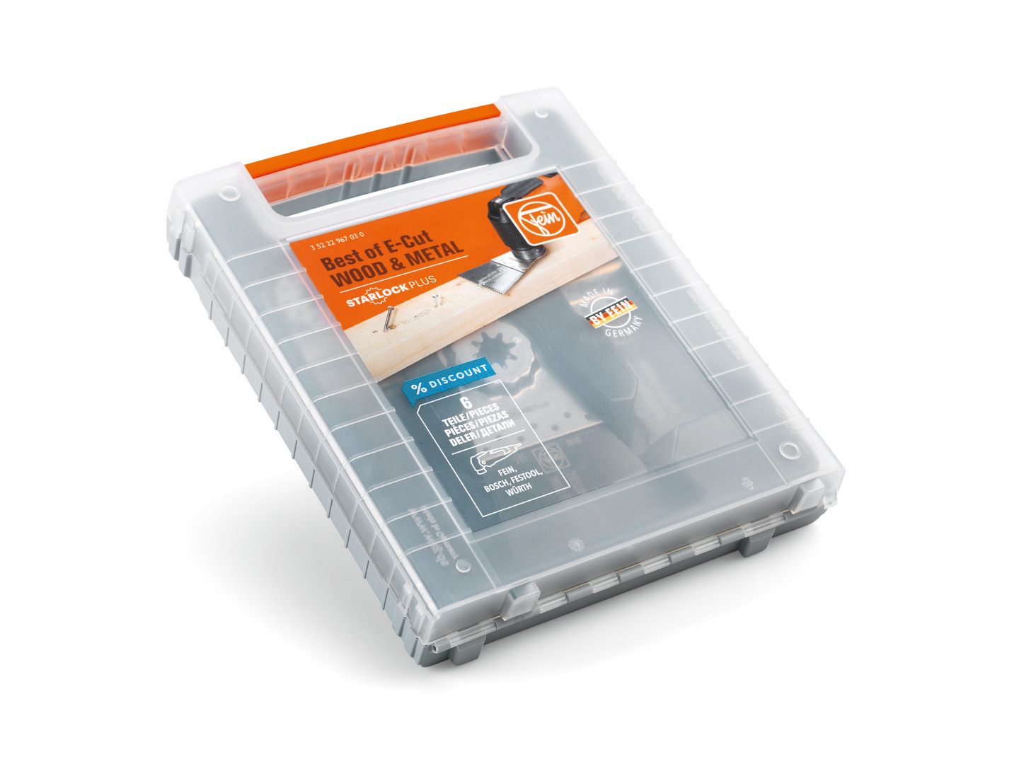FEIN Best of E-Cut StarlockPlus WOOD & METAL, Aufnahme StarlockPlus