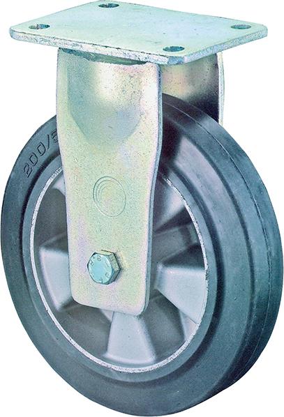 BS ROLLEN Bockrolle 160mm RR110.B80Platte,Elastik schw.,KL RR110.B80.160 BS ROLLEN Bockrolle 160mm RR110.B80Platte,Elastik schw.,KL RR110.B80.160