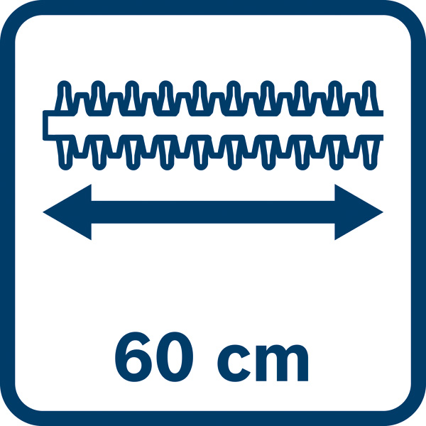 BOSCH Akku-Heckenschere GHE 18V-60 (II)