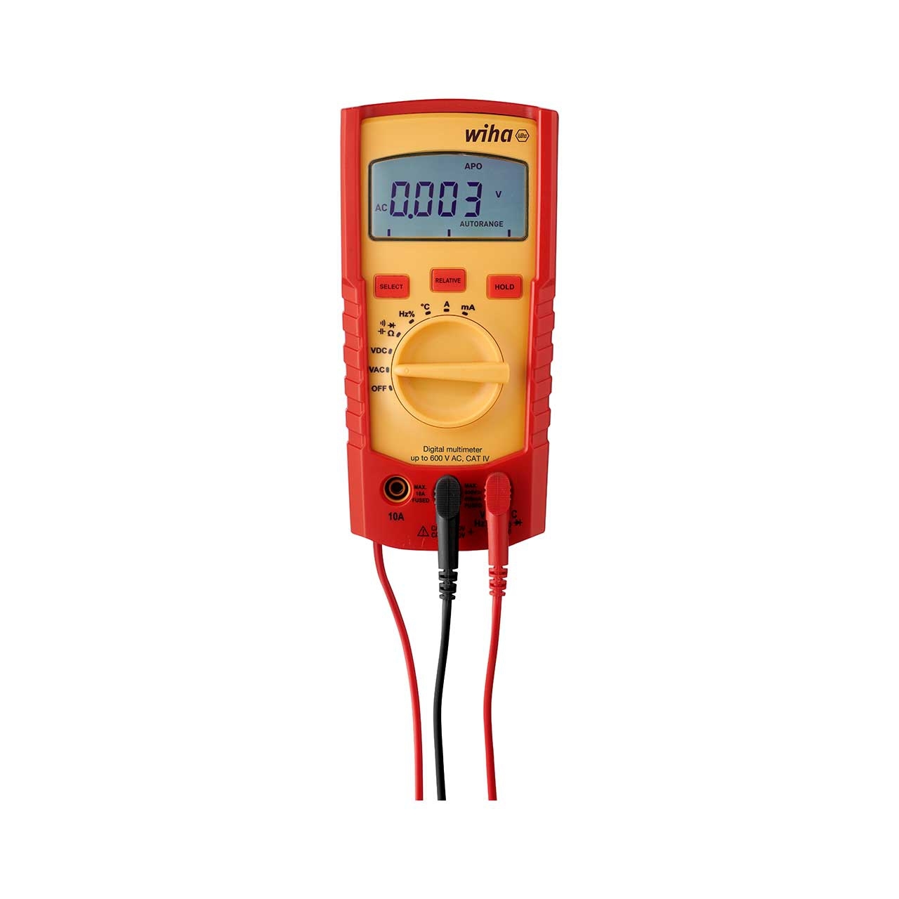 WIHA Digitales Multimeter SB 255-41 bis 600V AC