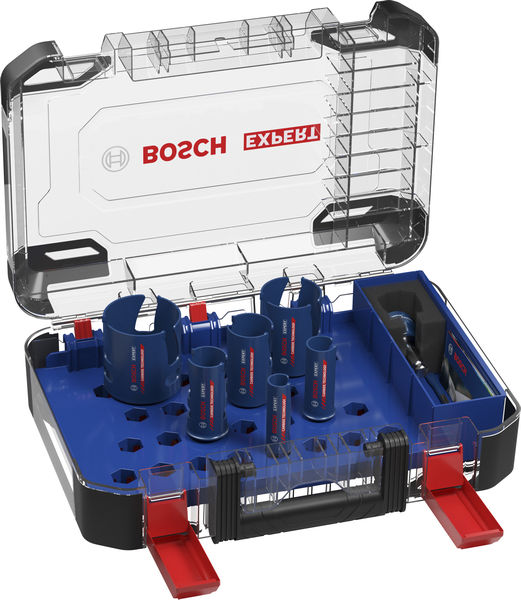 BOSCH EXPERT Construction Material Power Change Plus-Lochsägen-Set, 10-tlg. BOSCH EXPERT Construction Material Power Change Plus-Lochsägen-Set, 10-tlg.