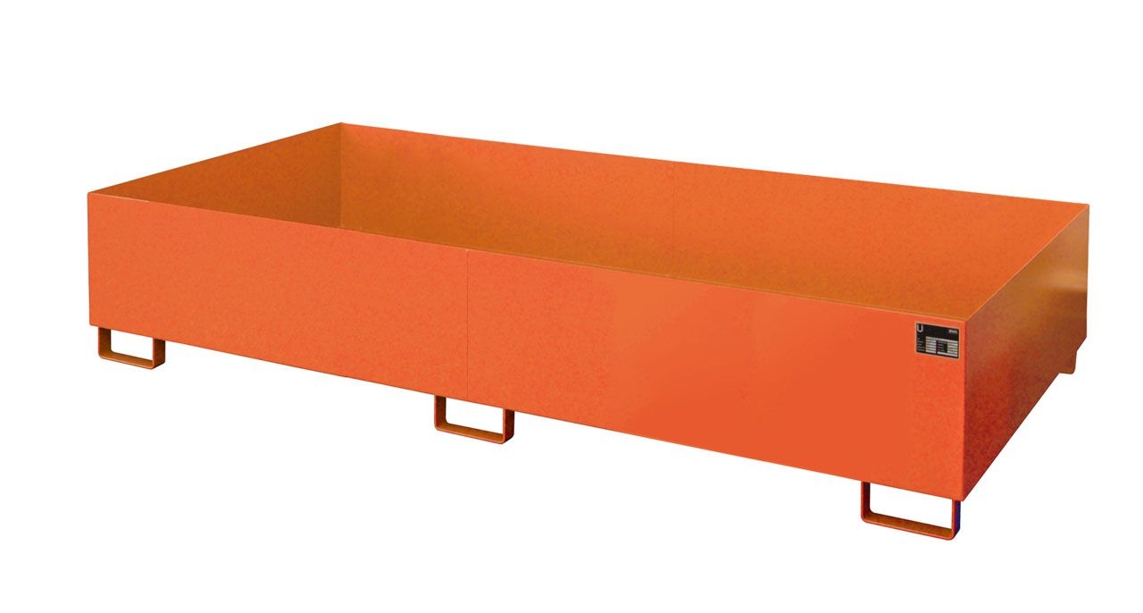 BAUER Regalwanne RW 2700-3, lackiert, Gelborange BAUER Regalwanne RW 2700-3, lackiert, Gelborange